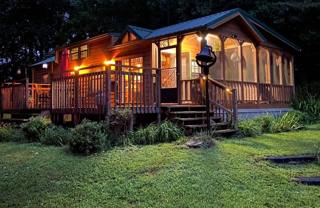 Paix et la tranquillité de Country Living pourtant proche de confort moderne.