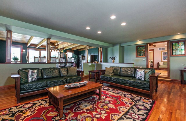 Peace and solitude await you at Moon Valley Lodge in rural Jo Daviess County IL