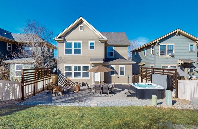 Peaceful alpine retreat with private hot tub, great patio, & yard