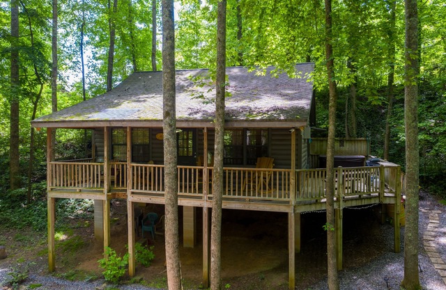 Cabine paisible - Détendez-vous - Bain à remous - WI-FI - à quelques pas de la ville-Feu de camp