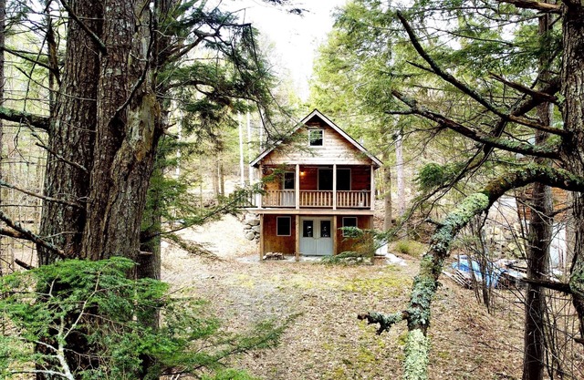Paisible, confortable, cabine et bateaux sur une propriété au bord de l'eau à Beaver Cove