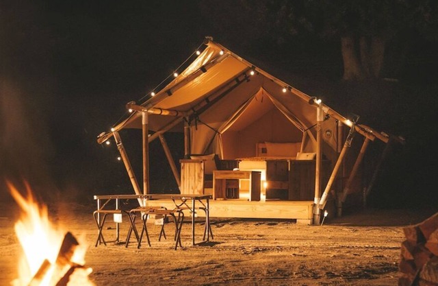 Peaceful Glamping near Adirondack Mountains - Roaring Brook Ranch - Tent #4