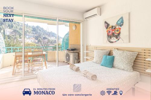 Peaceful Studio Swimming Pool Near Menton