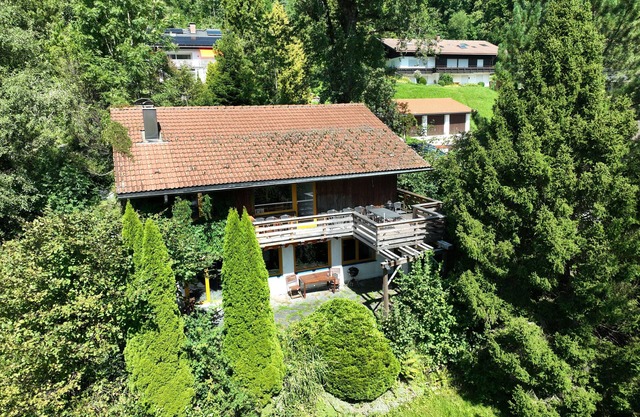 Maison au calme, vue panoramique, à proximité du lac des Alpes