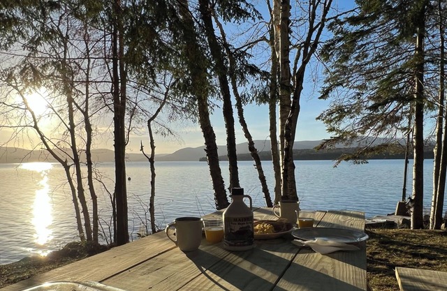 Pebble Cove - private lakefront on Mooselookmeguntic Lake