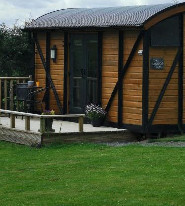 Pen-Rhos luxury glamping "Cuckoo's Nest"
