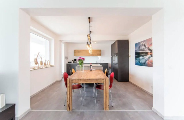 Penthouse above the rooftops of Essen