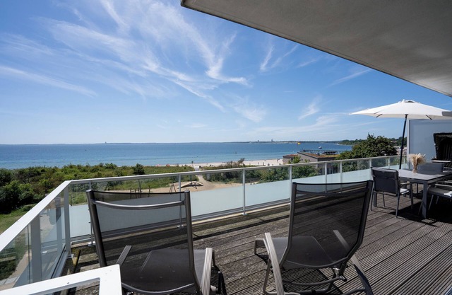 Penthouse in Südkap Pelzerhaken with fantastic sea views