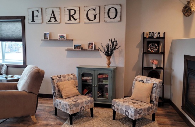 Penthouse au coeur du centre-ville de Fargo avec terrasse privée sur le toit