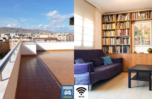 Penthouse, TERRASSE à l'horizon de ALMERIA