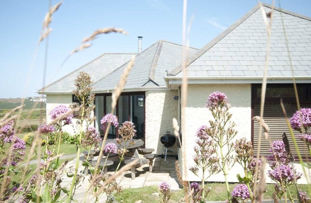 PENTREATH, pet friendly, avec feu ouvert à Crantock, Ref 983145