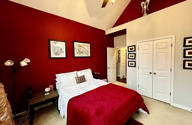 Perfect luxury home, close to social settings but far enough for peace.