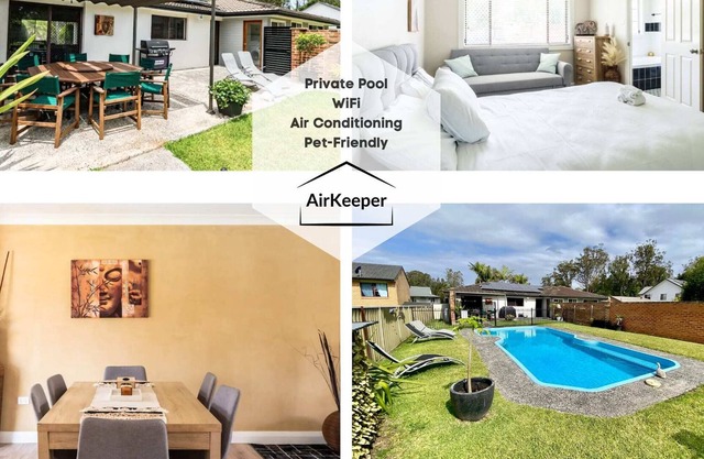 Pet-Friendly Coastal Home w/ Pool / Wyongah NSW