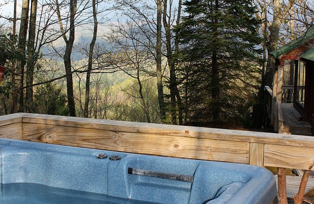 Cabane de montagne confortable avec bain à remous, cheminée, près de Boone
