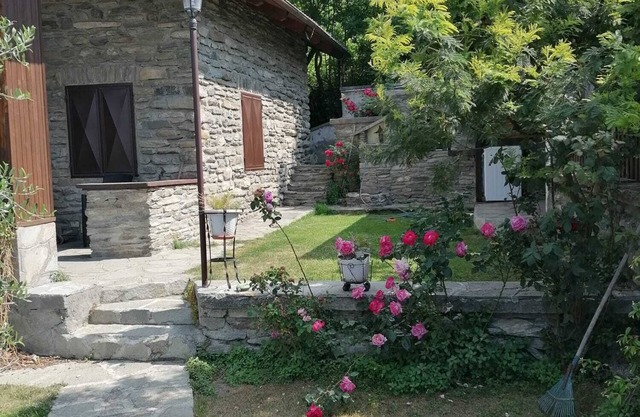 Un "châlet de montagne" accueillant les animaux domestiques et doté d'une piscine.