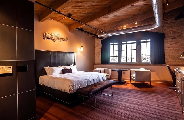 Pet-friendly Premium Loft King at The Iron Horse Hotel!