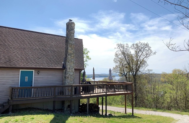 Table Rock Lake Cabin avec vue imprenable sur le lac Shell Knob Bridge