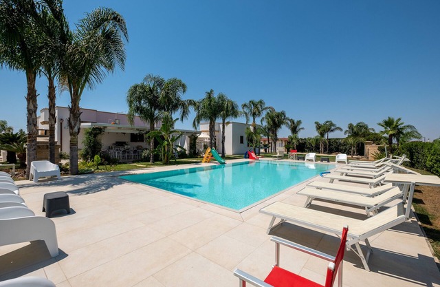 Villa Perla Salentina pour animaux domestiques avec piscine privée, jardin, terrasse et Wi-Fi