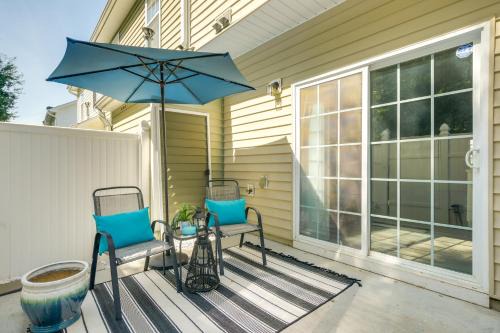 Pets Welcome Townhome with Patio in Raleigh!