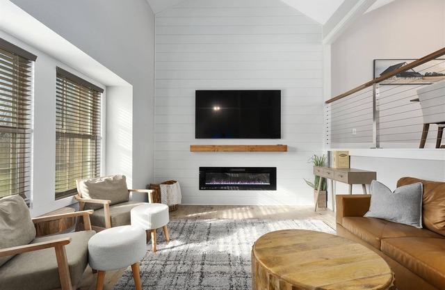 Picture perfect modern farmhouse getaway on enchanting 7 acres in Holt