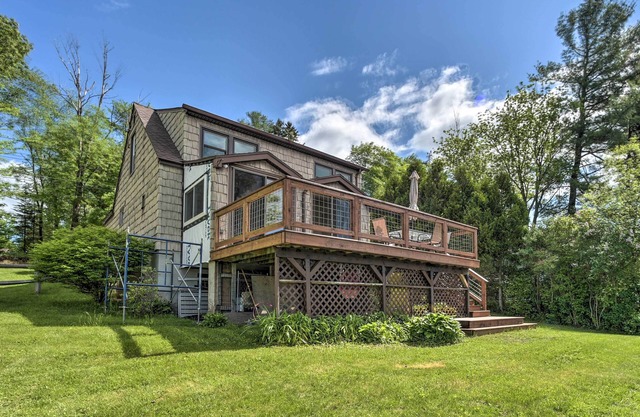 NOUVEAU! Charme Berkshires Cottage sur le lac Ashmere