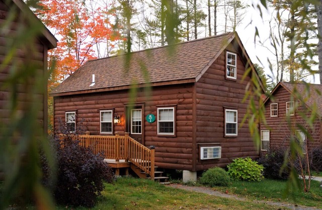 Tout neuf! Coquette cabane en rondins haut de gamme sur le lac!
