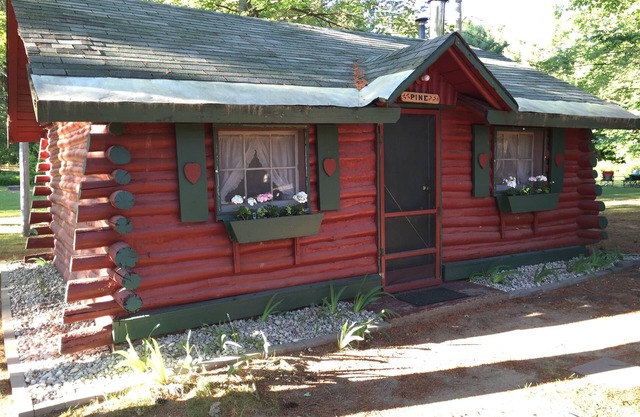 Pine · Ellis Lake Resort - Cabane en rondins de pin-Interlochen / Traverse City