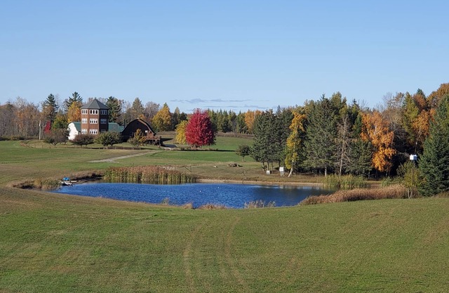 Pinewoods Springs Lodge and Three Story Tower, 220 forested acres and Pond