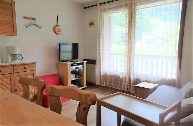 Appartement T 2 de 26m², pied des pistes, classé en 2 étoiles pour 5 personnes