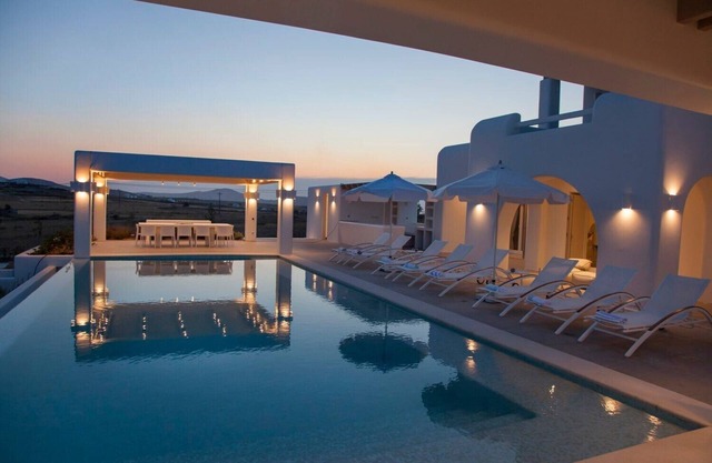 Platinum Paros Villa | 8 Bedroom Villa | Amazing Sea Views & Large Infinity Pool | Ambelas