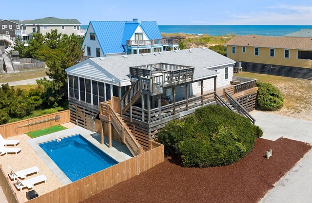 Pleasant Seaprise: Private Pool, 200ft. to Beach