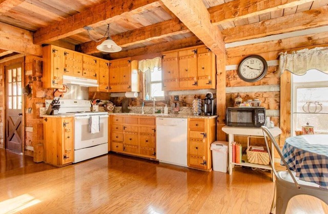 Le chalet à la ferme de Roney Creek