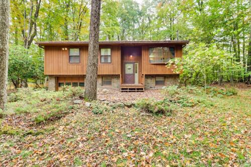 Pocono Lake Retreat with Deck and Fire Pit!