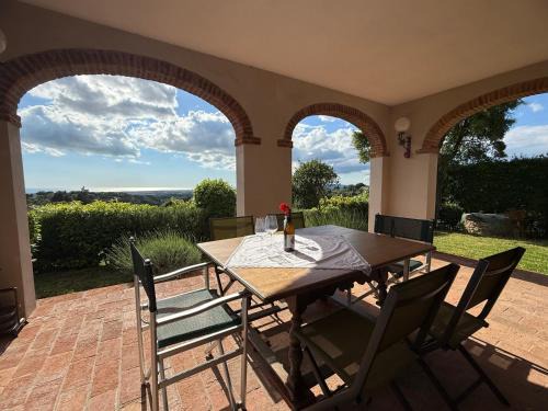 Podere Morena with sea view, private terrace by ToscanaTour Greg