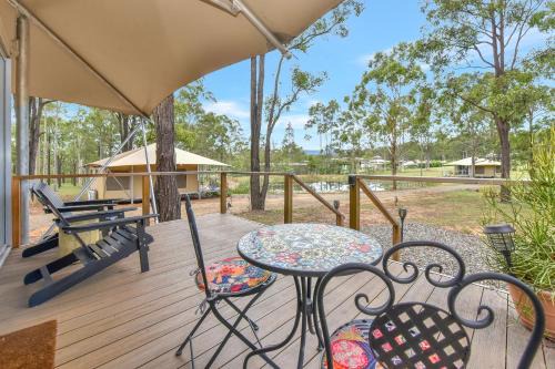 Pokolbin Glamping - Sleeps 2. Eco-Friendly Single Glamping Tents