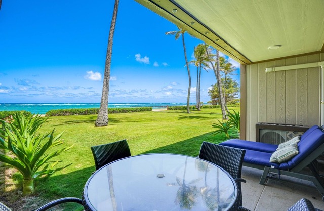 NOUVEAU! PONO KAI B101, REMODELED, AC, FRONT DE LA PLAGE, À PIED DE LA VILLE, VUE DU SOLEIL