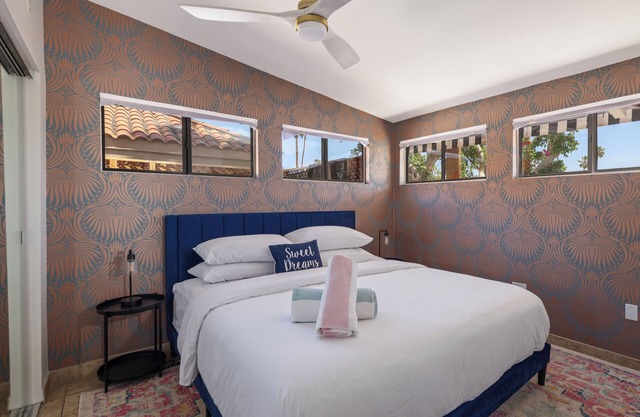 Large Suite | Full Kitchen + private patio | Pool Palm Springs | Suite 3
