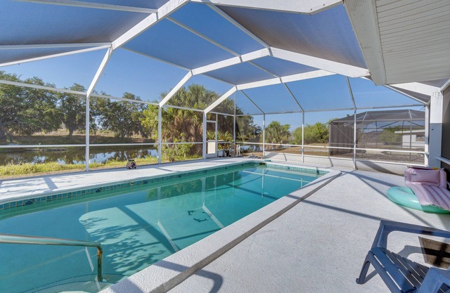 Port Charlotte Canal-Front Home w/ Private Pool!