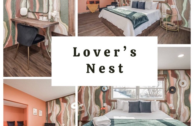 Love Nest, Private Balcony, King Bed, Kitchen