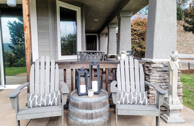 Private Coastal Craftsman Home on 3 acres in Wine Country w. Bocce Court