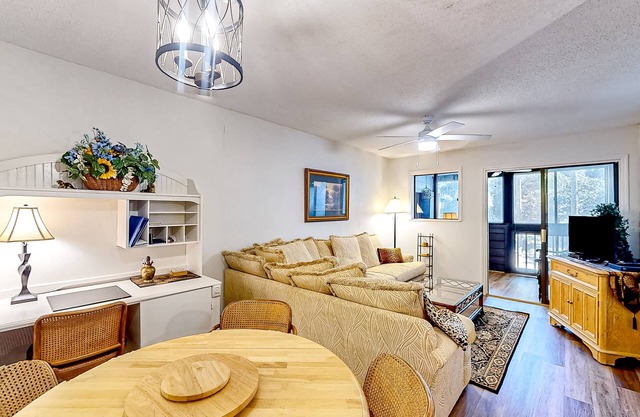 Private condo with sound views, effortless beach access, & resort amenities