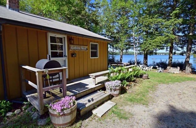 Cottage privé avec quai, kayaks, balançoires, près du PN Acadia sur l'étang Georges