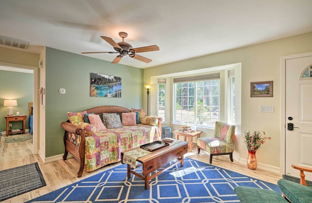 NOUVEAU! Pollock Pines Apt w / pont privé sur 5 acres!