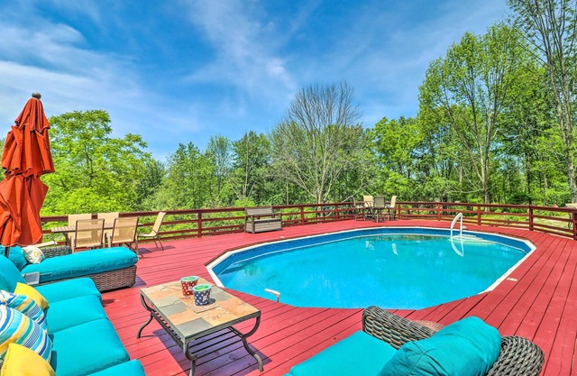 Private Dock & Pedal Boats at Poconos Lake House