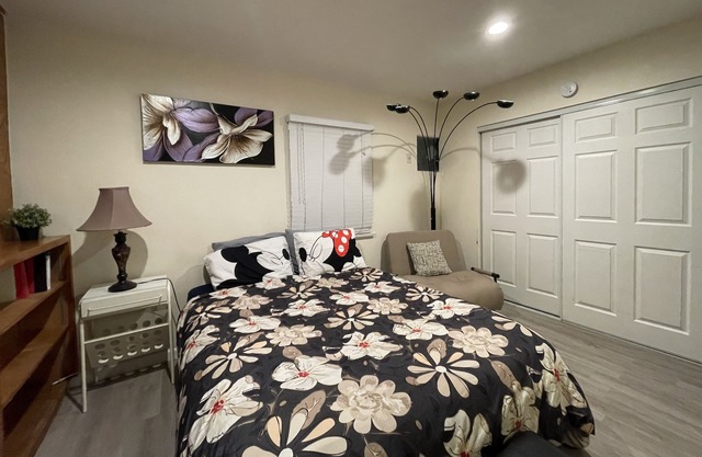 Private entry, quiet studio/back house in safe neighborhood, parking, fast wifi