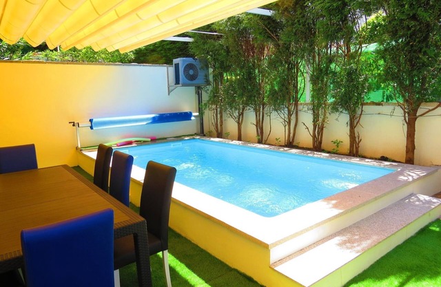 Piscine chauffée privée