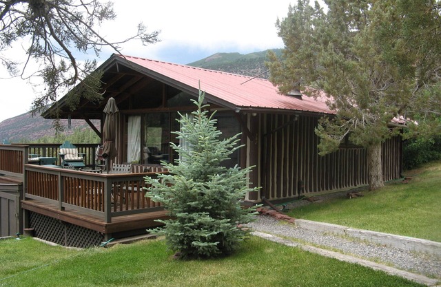 Privé Mountain Log Cabin 3 miles au nord de Ouray