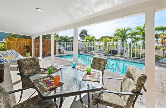 Romantique avec piscine privée.