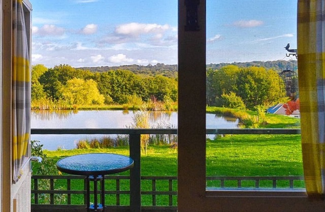 Private, quiet en-suite hut, glorious views, Perch Hut