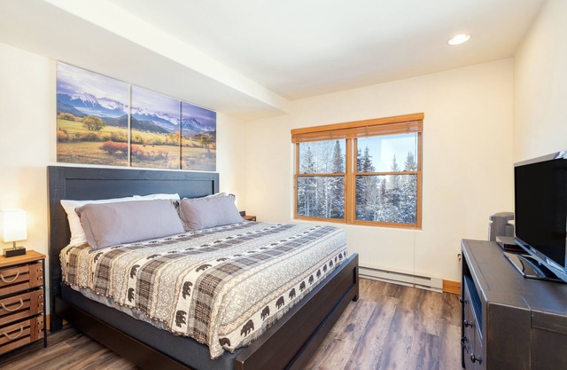 Bear Creek Lodge 309B: 1 BR / 1 BA chambre d'hôtel à Mountain Village, pour 2 personnes
